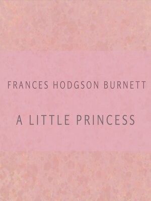 cover image of A Little Princess